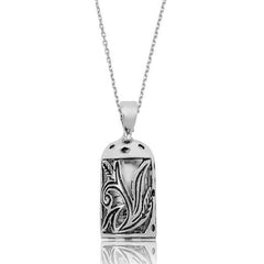 Silver Cevsen Prayer Necklace
