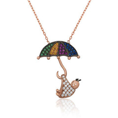 Collier en argent pour nouveau-né