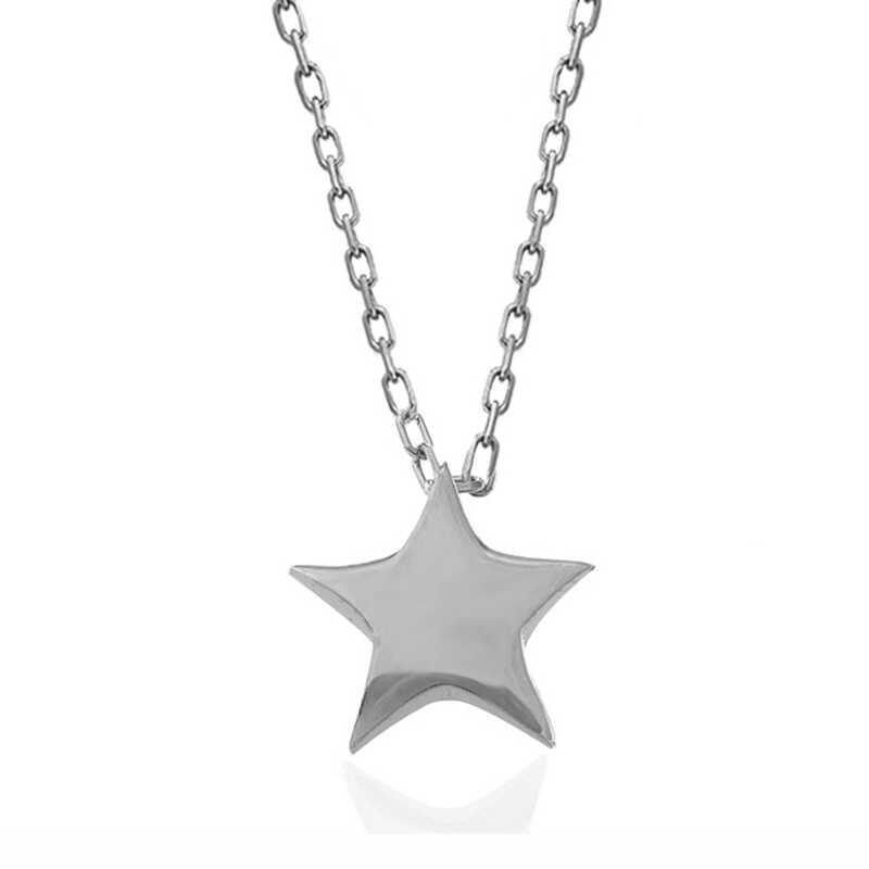 Silver Star Women's Necklace