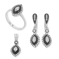 Silver Shuttle Ladies Set