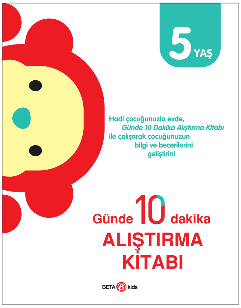 NessiWorld Günde 10 Dakika Alıştırma Kitabı 5 Yaş