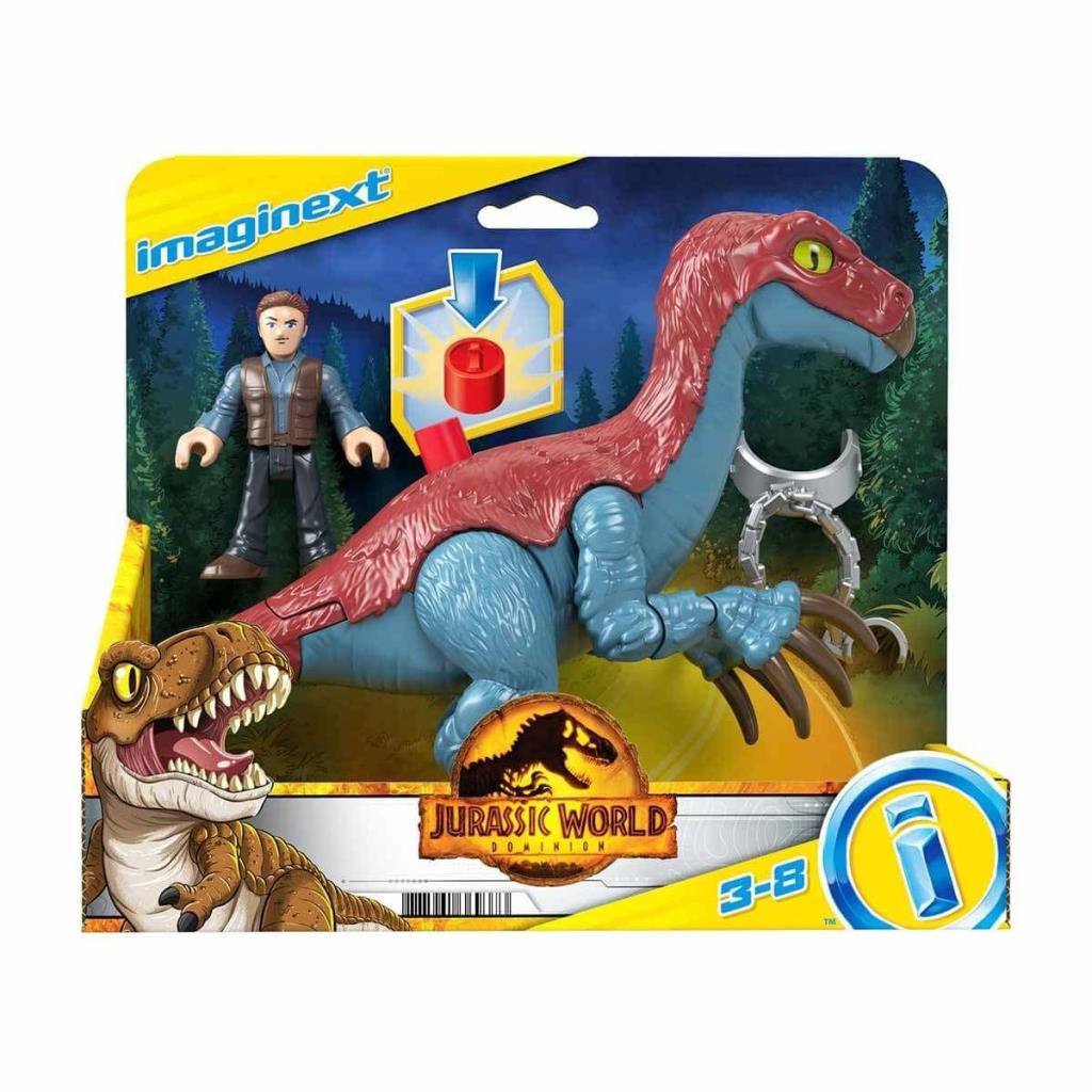 Nessiworld GVV65 Imaginext, véhicules Jurassic World
