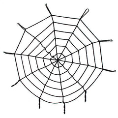 Nessiworld Halloween Spider Web Decor Black 1.5 Meters