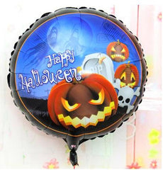 Ballon en aluminium « Joyeux Halloween » en forme de citrouille, 45,7 cm