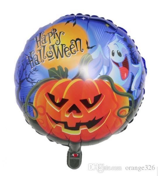 Ballon en aluminium Nessiworld Happy Halloween 18 pouces