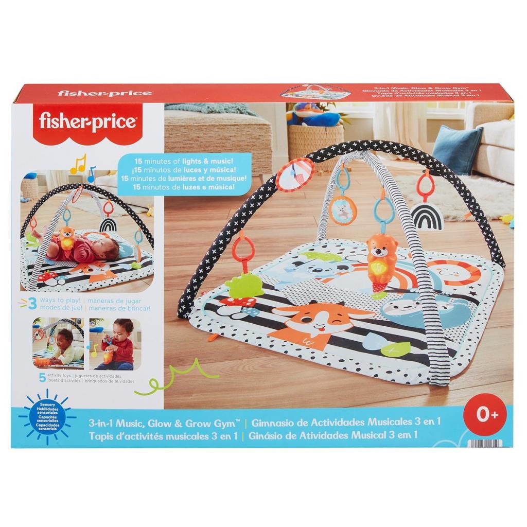 HBP41 Fisher-Price® Funny Animals 3-in-1 Gym