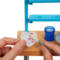 HCM85 Barbie Art Workshop Playset