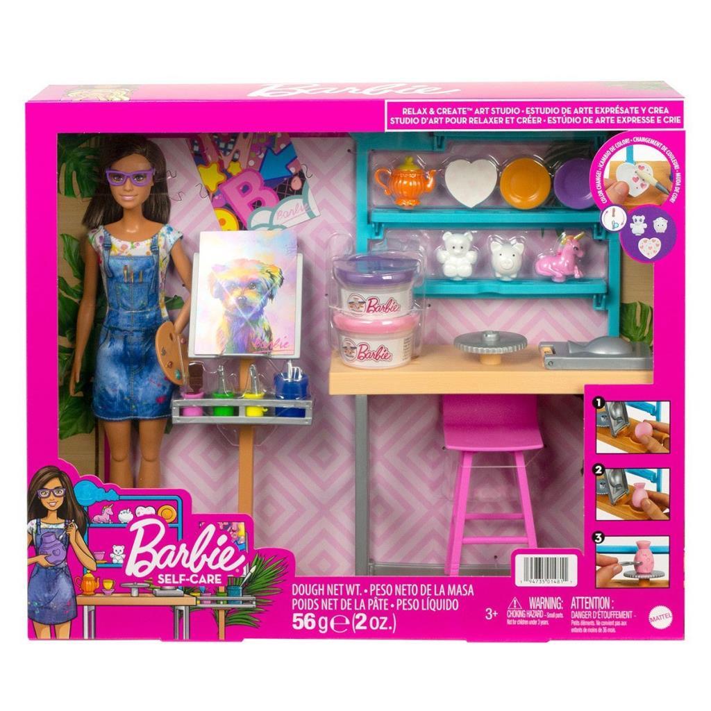 HCM85 Barbie Art Workshop Playset