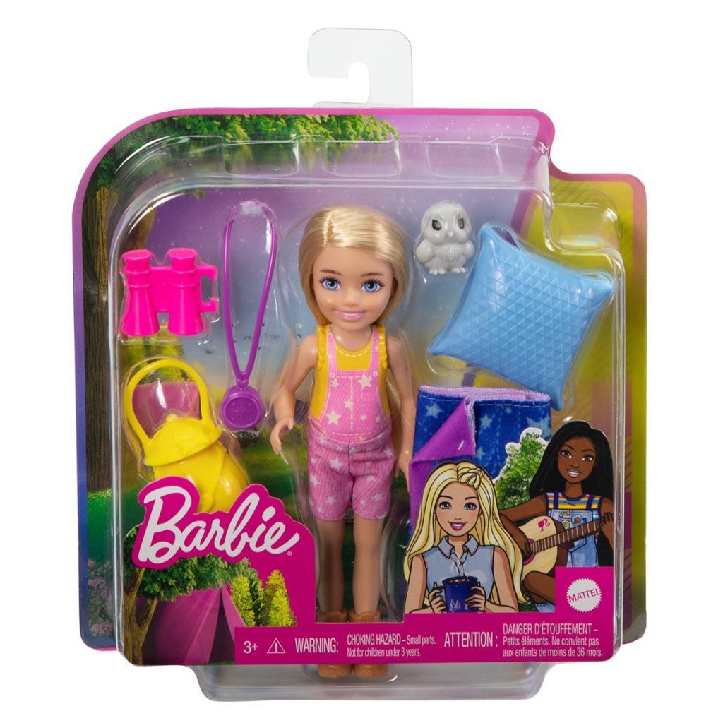 HDF77 Chelsea's Camping Adventure Playset