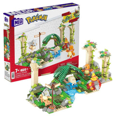 HDL86 MEGA™ Pokémon™ Jungle Ruins - Adventure Builder Ancient City Set 464 pieces +7 years old