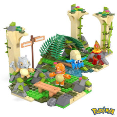 HDL86 MEGA™ Pokémon™ Jungle Ruins - Adventure Builder Ancient City Set 464 pieces +7 years old