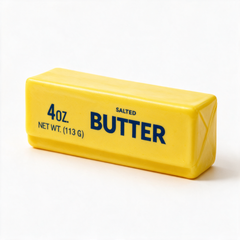 Squish Butter sarı tereyağı squishy stres oyuncağı - ürün görseli