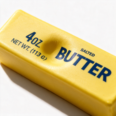 Squish Butter yüzey detayı ve parmak izi - yavaş geri dönen yapı