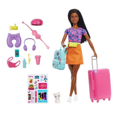 HGX55 Barbie Brooklyn Travel Doll and Accessories
