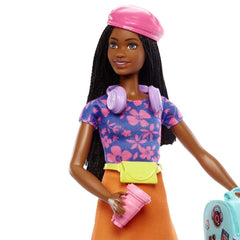 HGX55 Barbie Brooklyn Travel Doll and Accessories