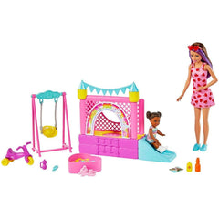 HHB67 Ensemble de maisonnette Barbie Babysitter Skipper
