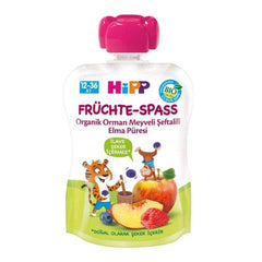 Nessiworld p Organic Forest Fruit Peach Apple Puree 100 Gr