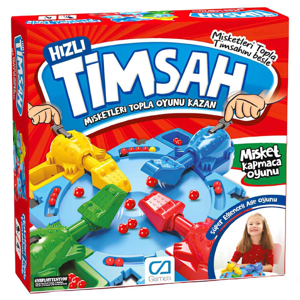 NessiWorld Fast Crocodile Marble Grab Game