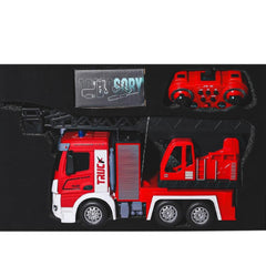 Camion de pompiers télécommandé en métal Nessiworld HJ8002-1 1:12 - Gepttoys