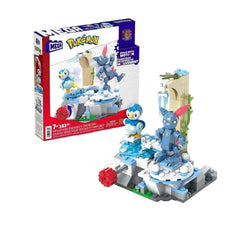 HKT20 MEGA™ Pokémon™ Piplup and Sneasel Winter Adventure Set 183 pieces + Ages 7