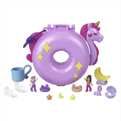 Coffret de jeu Polly Pocket sur le thème de la licorne HKV34