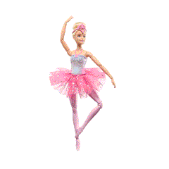 HLC25 Barbie Sparkly Ballerina Doll