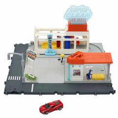 HNJ54 Matchbox Action Drivers Super Car Wash Playset