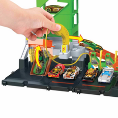 NessiWorld Hot Wheels Electric Vehicle Charging Station Playset HTN79