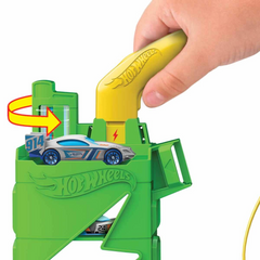 NessiWorld Hot Wheels Electric Vehicle Charging Station Playset HTN79