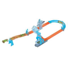 Nessiworld Hot Wheels Track Builder Coffret de cascades à thème éolien HNJ67