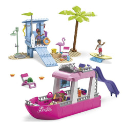 HPN79 MEGA Barbie® Malibu Dream Boat™ 317 pieces Ages 6+