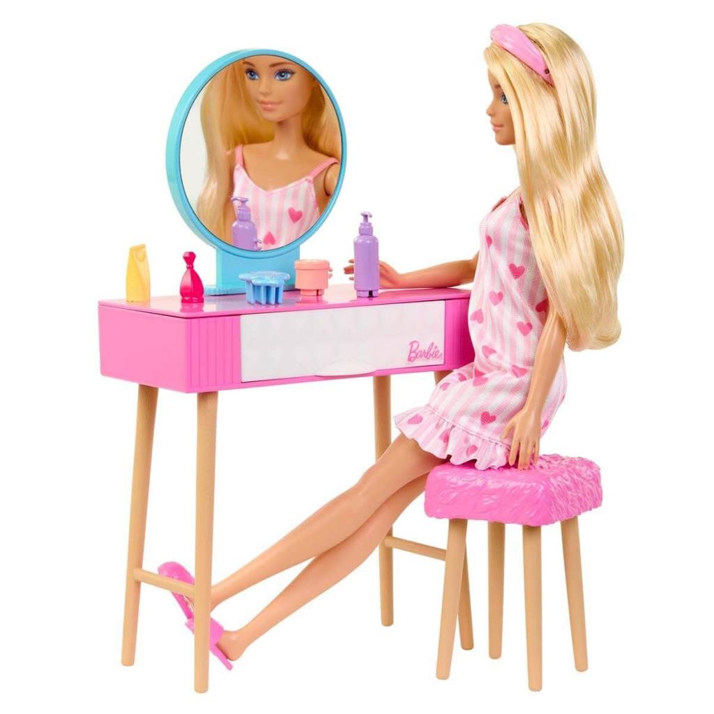HPT55 Ensemble de jeu pour chambre à coucher Barbie