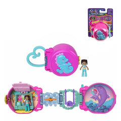Nessiworld HRD73 Polly Pocket Cute Animal Themed Mini Game Sets
