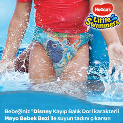 Nessiworld Huggies Little Swimmers Swimsuit Baby Diaper 12-18 Kg 11 Pieces