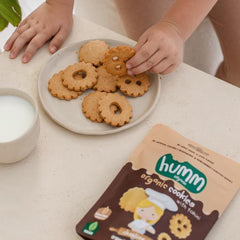 Nessiworld Humm Organic Tahini and Molasses Vegan Cookies 55 Gr