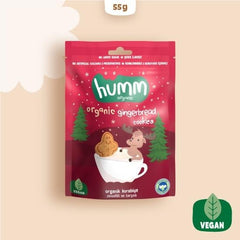 Nessiworld Humm Organic Ginger and Cinnamon Vegan Cookies 55 Gr