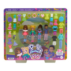 Nessiworld HWP23 Polly Pocket Adventures in Rio Fashion Game Pack