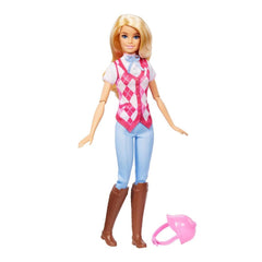 Nessiworld HXJ38 Barbie Riding Doll - Malibu -Barbie Mysteries: The Great Horse Chase