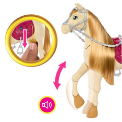 Nessiworld HXJ42 Barbie and her Dance Horse - Barbie Mysteries: The Great Horse Chase