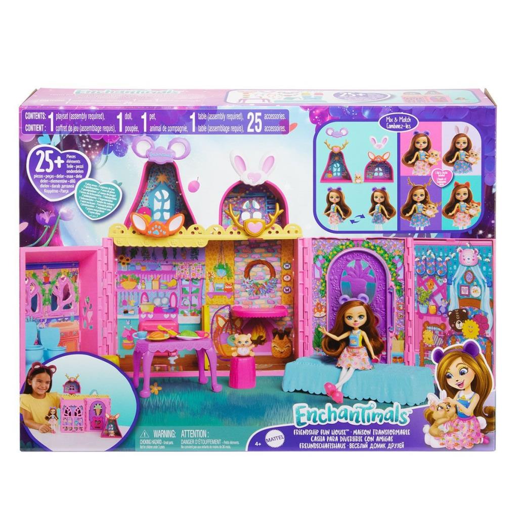 Maison de poupées Nessiworld HXL53 Enchantimals Personnage principal