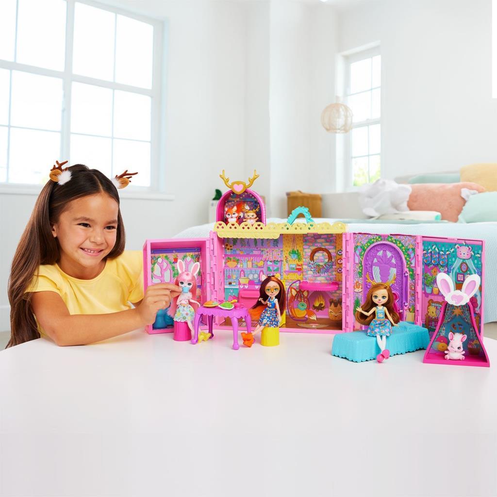 Maison de poupées Nessiworld HXL53 Enchantimals Personnage principal