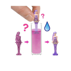 Poupées miniatures Barbieland Nessiworld HYF28, révélation des couleurs