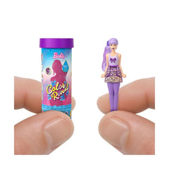 Poupées miniatures Barbieland Nessiworld HYF28, révélation des couleurs