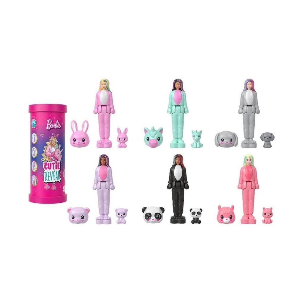 Poupées miniatures Barbieland Cutie Reveal de Nessiworld HYM25