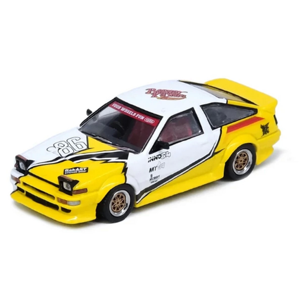 Toyota Sprinter Trueno AE86 Brunei Diecast 1/64, modèle réduit, Kustom Show 2024