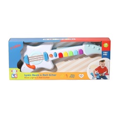 NessiWorld Işıklı Müzikli ve Çok Fonksiyonlu Rock'n Roll Gitar