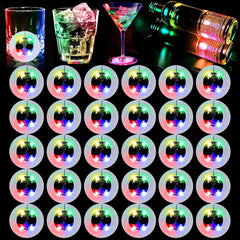 Nessiworld Illuminated Adhesive Coaster Apparatus LED 3 Functions 6 cm Diameter