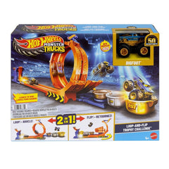 Nessiworld JBX64 Hot Wheels Monster Trucks Loop and Tumble Bigfoot Playground