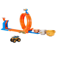 Nessiworld JBX64 Hot Wheels Monster Trucks Loop and Tumble Bigfoot Playground