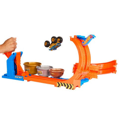 Nessiworld JBX64 Hot Wheels Monster Trucks Loop and Tumble Bigfoot Playground